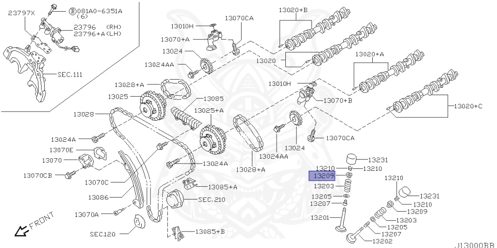 Nissan - Elgrand - E51 - 2002 - HIGHWAYSTAR GRADE - 5 Door Coach (5K) - 4 WHEEL DRIVE(4WD) - AUTOMATIC TRANSMISSION(AT) - VQ35DE