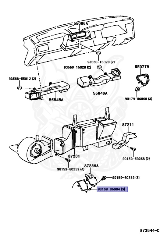Toyota - Hiace - KZH106W - 1994 - SUPER CUSTOM MOON  ROOF TYPE - 4-DOOR - Automatic - 1KZTE