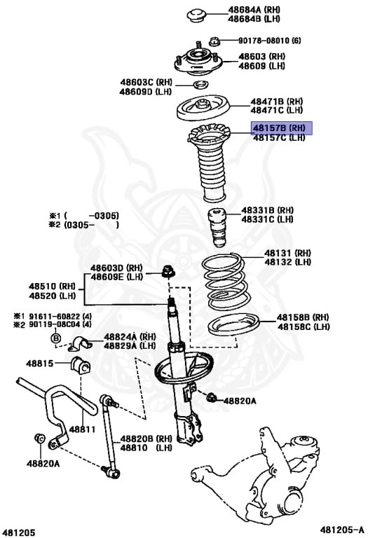 Toyota - Corolla Allex - ZZE123 - 2003 - Manual - 2ZZGE