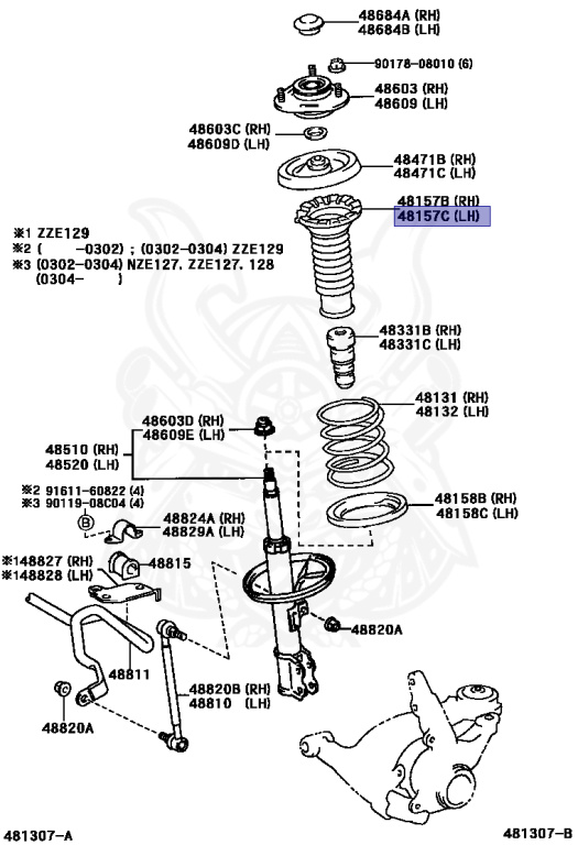 Toyota - Will VS - ZZE128 - 2002 - 5-DOOR - Manual - 2ZZGE