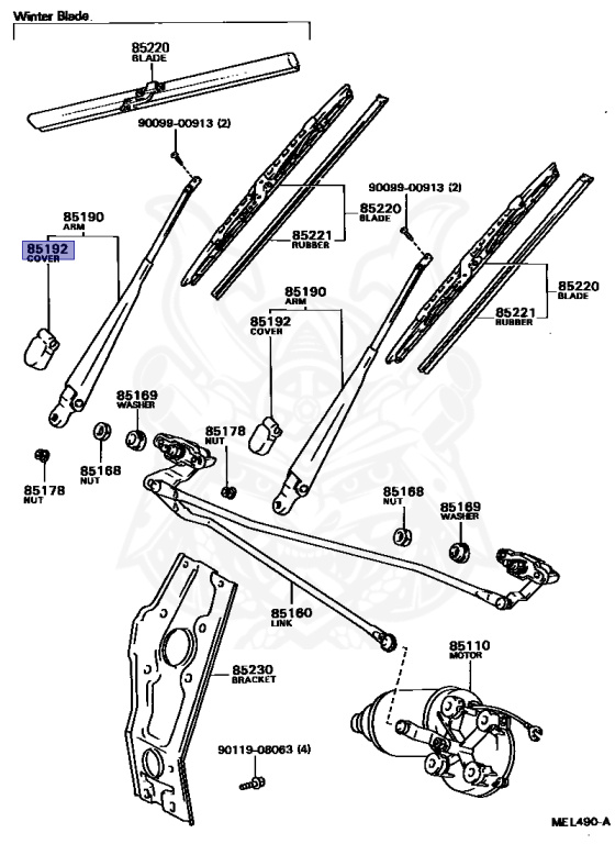Toyota - TownAce - CR30G - 1989 - E - WAGON - Automatic - 2CT