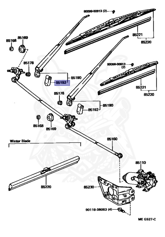 Toyota - Van - CM40G - 1990 - SUPER SW TYPE - 5-DOOR WAGON - Automatic - 2CT