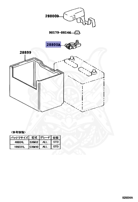 Toyota - Ipsum - SXM15G - 1996 - IPSUM TYPE - Automatic - 3SFE