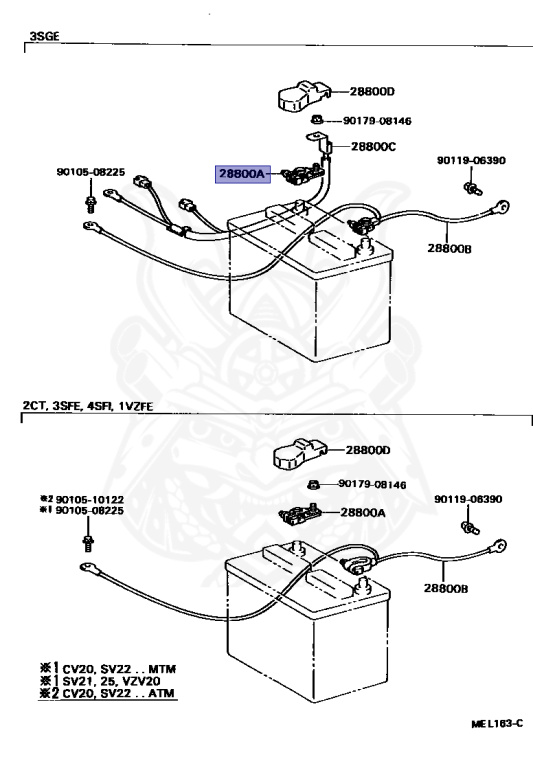 Toyota - Camry - SV21 - 1989 - VE TYPE - SEDAN - Automatic - 3SFE