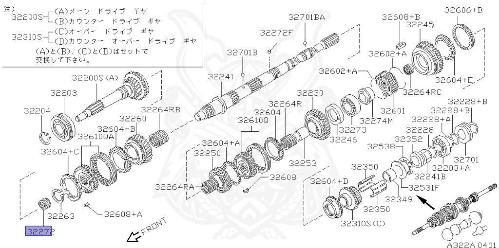 Nissan - Skyline GT-R - BNR34 - 1999 - GT-R V-Spec - 2-door hardtop (2K) - MANUAL MISSION 6-SPEED(MT.F6) - HI-4WD (High-Casting System) - RB26DETT