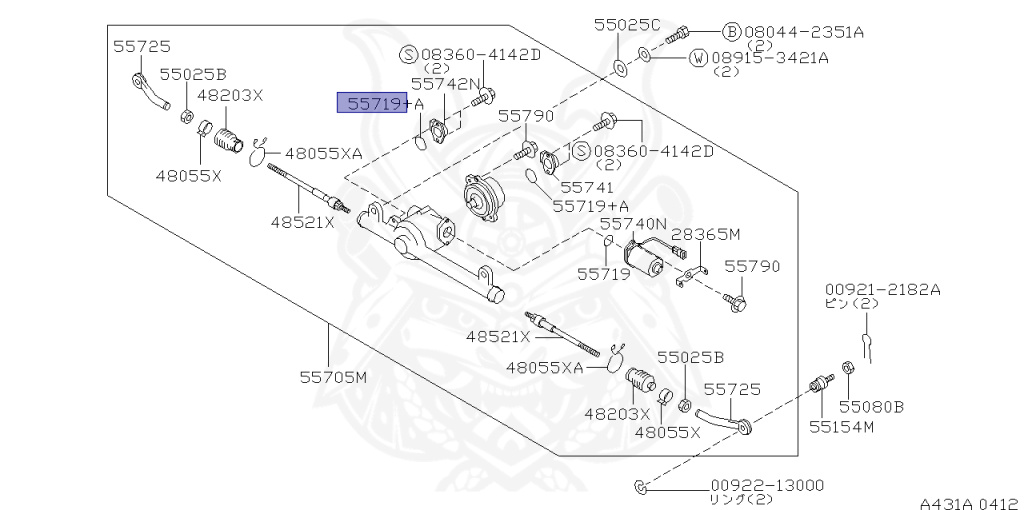 Nissan - Silvia - S14 - 1995 - KS - HARDTOP(K) - MANUAL TRANSMISSION(MT) - FOUR WHEELS STEERING(4WS) - SR20DET