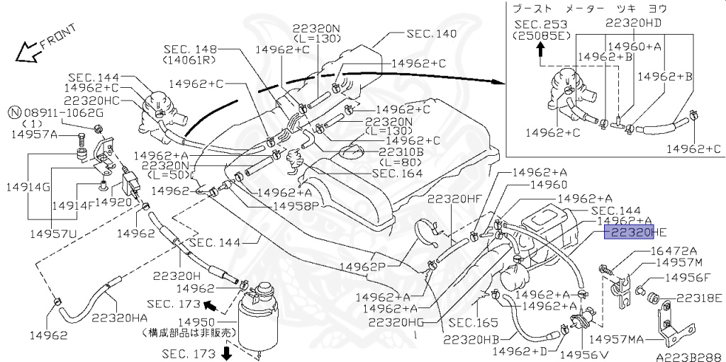 Nissan - Silvia - S15 - 1999 - SPEC R - HARDTOP(K) - AUTOMATIC-FLOOR SHIFT(AT.F4) - TWO WHEELS STEERING(2WS) - SR20DET