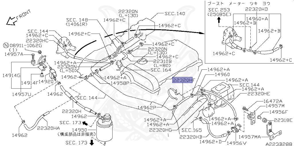 Nissan - Silvia - S15 - 1999 - SPEC R - HARDTOP(K) - MANUAL MISSION 6-SPEED(MT.F6) - TWO WHEELS STEERING(2WS) - SR20DET