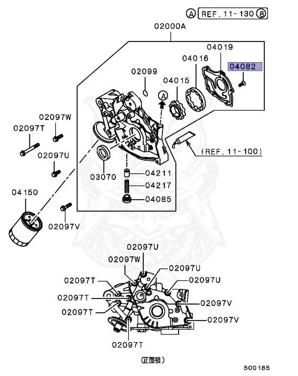 Mitsubishi - Mirage - CJ1A - 1995 - DRUE - 4G13
