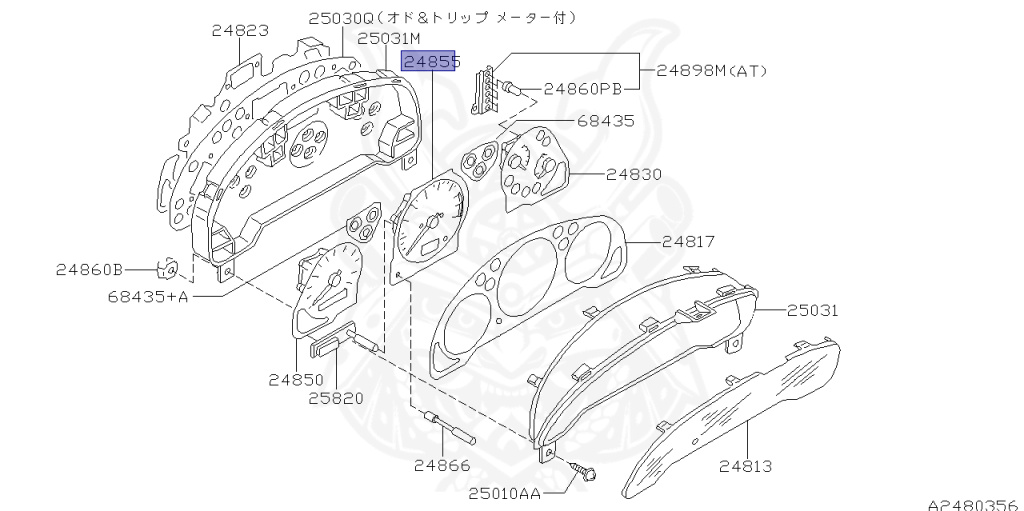 Nissan - Silvia - S15 - 2002 - SPEC R - HARDTOP(K) - AUTOMATIC-FLOOR SHIFT(AT.F4) - TWO WHEELS STEERING(2WS) - SR20DET