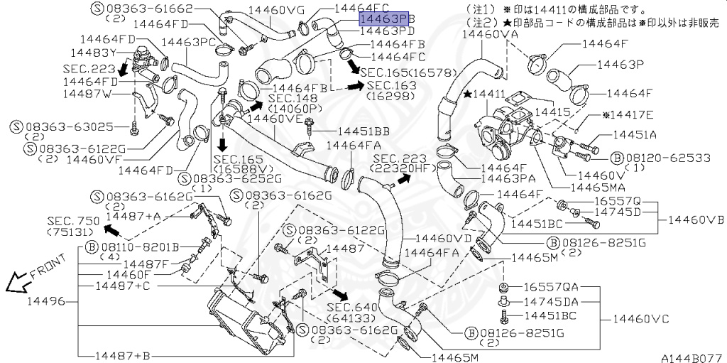 Nissan - Silvia - S15 - 2002 - SPEC R - HARDTOP(K) - MANUAL MISSION 6-SPEED(MT.F6) - TWO WHEELS STEERING(2WS) - SR20DET