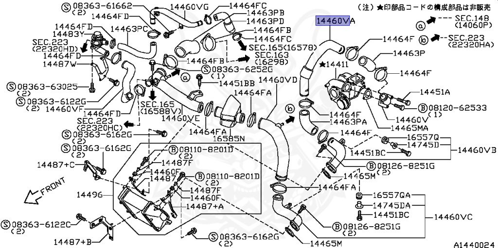 Nissan - Silvia - S14 - 1997 - KS - HARDTOP(K) - MANUAL TRANSMISSION(MT) - TWO WHEELS STEERING(2WS) - SR20DET