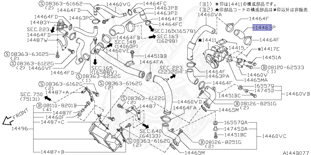 Nissan - Silvia - S15 - 1999 - SPEC R - HARDTOP(K) - MANUAL MISSION 6-SPEED(MT.F6) - TWO WHEELS STEERING(2WS) - SR20DET