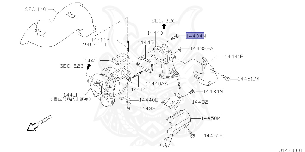 Nissan - Silvia - S14 - 1998 - KS - HARDTOP(K) - MANUAL TRANSMISSION(MT) - FOUR WHEELS STEERING(4WS) - SR20DET