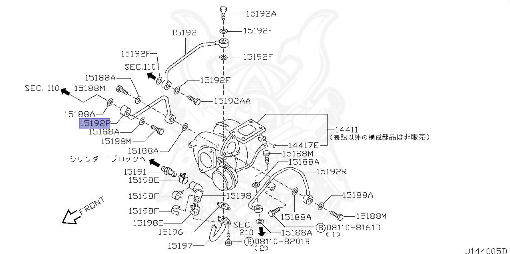 Nissan - Silvia - S15 - 2002 - SPEC R - HARDTOP(K) - MANUAL MISSION 6-SPEED(MT.F6) - TWO WHEELS STEERING(2WS) - SR20DET