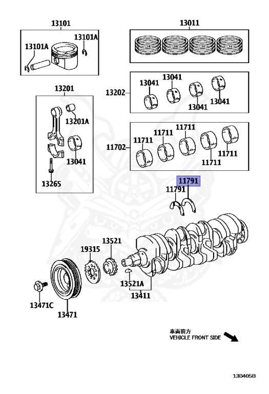 Toyota - Wish - ZNE10G - 2009 - X TYPE - 1ZZFE