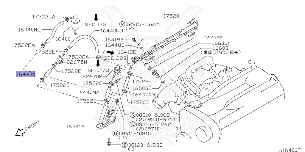Nissan - Skyline GT-R - BCNR33 - 1996 - GTR/V - 2-door hardtop (2K) - 4 WHEEL DRIVE(4WD) - MANUAL TRANS 5-SPEED(MT.F5) - HICAS - RB26DETT