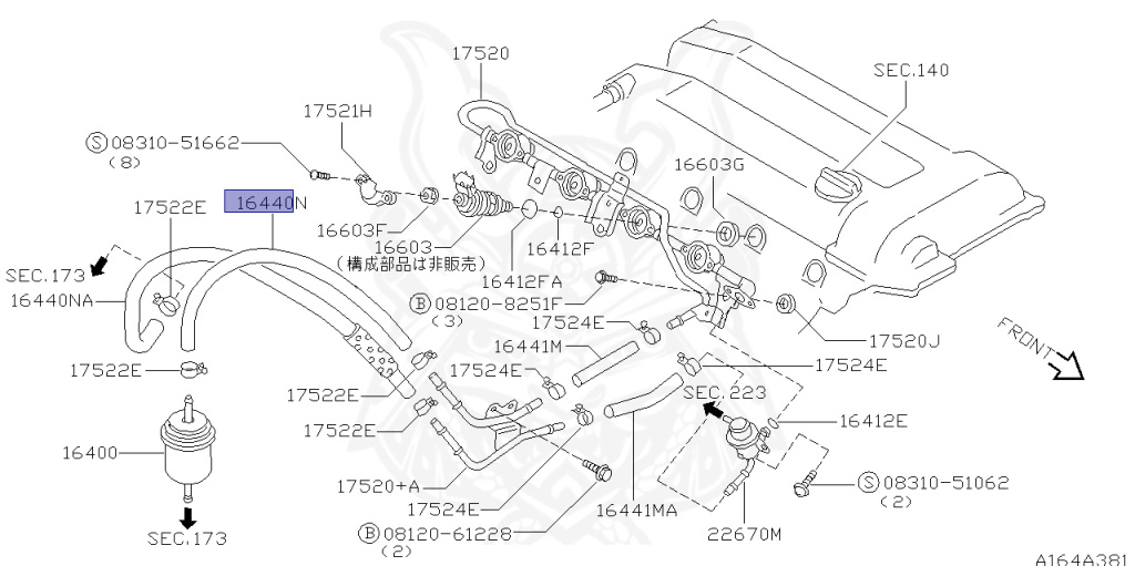 Nissan - Silvia - S15 - 1999 - SPEC R - HARDTOP(K) - MANUAL MISSION 6-SPEED(MT.F6) - TWO WHEELS STEERING(2WS) - SR20DET