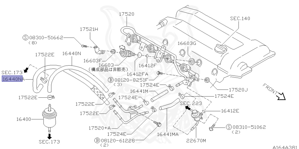 Nissan - Silvia - S15 - 2002 - SPEC R - HARDTOP(K) - AUTOMATIC-FLOOR SHIFT(AT.F4) - TWO WHEELS STEERING(2WS) - SR20DET