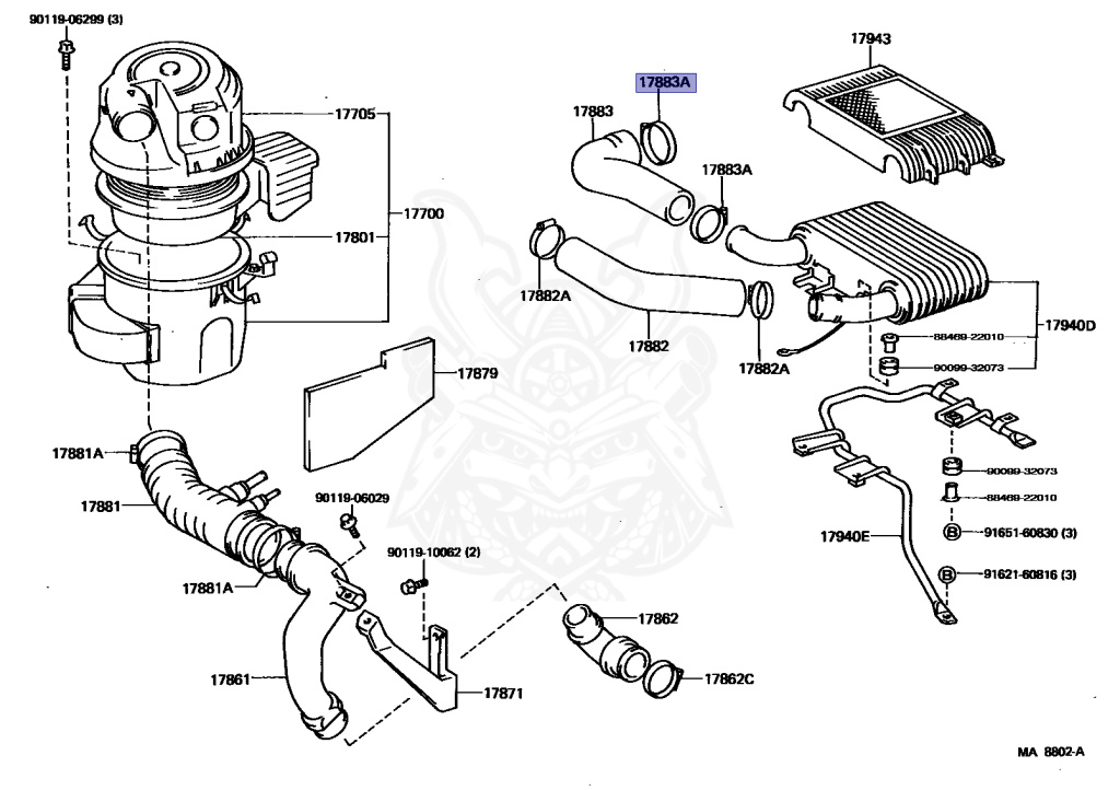 Toyota - Starlet - EP71 - 1987 - TURBO S TYPE - 3-DOOR - Manual - 2ETELU