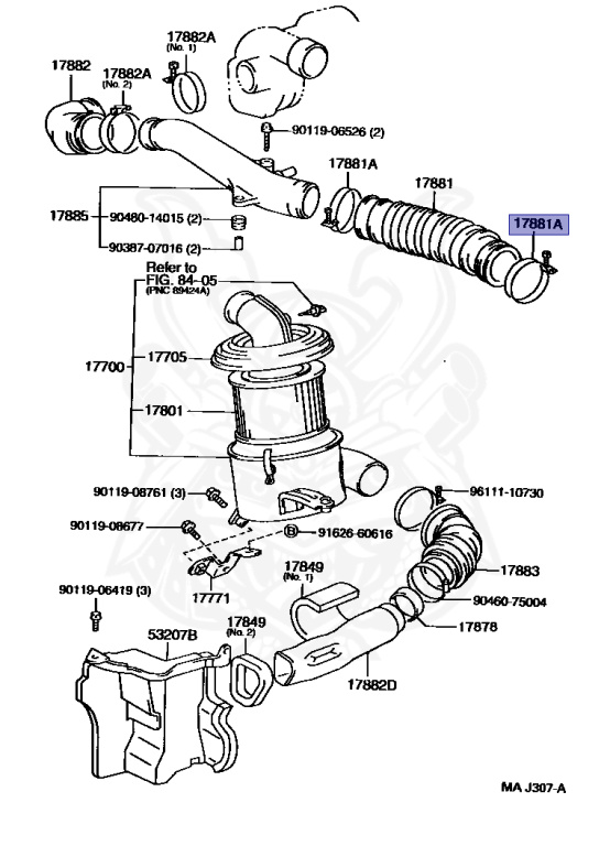 Toyota - Hilux - LN108 - 1996 - SSR-XSSR-VSSR-GSSR-X WIDE TYPE - DOUBLE CAB - Automatic - 2LTE