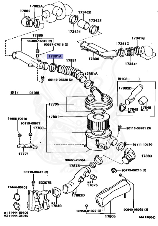 Toyota - Hilux Surf  - LN130G - 1991 - SSR TYPE - WAGON - Manual - 2LTE
