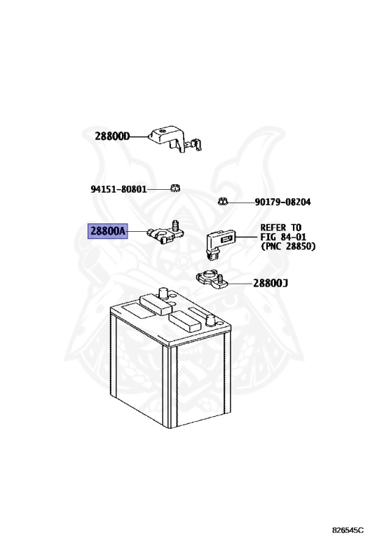 90982-05054 - Toyota - TERMINAL, BATTERY POSITIVE - Nengun Performance