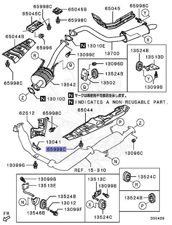 Mitsubishi - Pajero - V98W - 2010 - LYHJ - 4M41