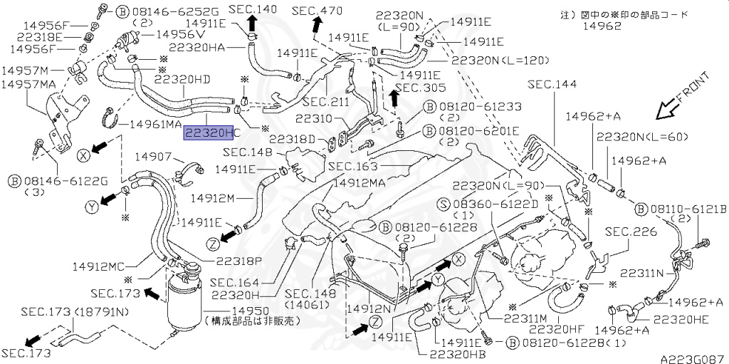 Nissan - Skyline GT-R - BNR34 - 1999 - GTR TYPE - 2 door hard top (2K) - MANUAL MISSION 6-SPEED(MT.F6) - Hi-Cas 4-Link (HI.4WD) - RB26DETT