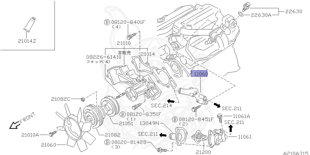 Nissan - Pathfinder - JR50 - 1998 - SE TYPE - WAGON(W) - Full-time 4-link (F/4WD) - AUTOMATIC TRANSMISSION(AT) - VG33E