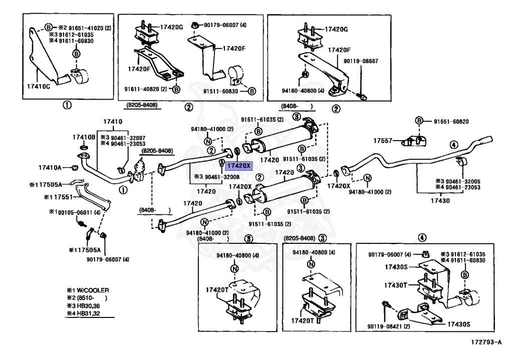 Toyota - Coaster - HB30 - 1986 - DLX TYPE - Manual - 2H