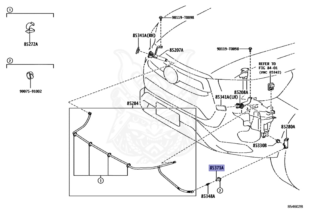 90075-15053 - Toyota - HOSE, RUBBER - Nengun Performance