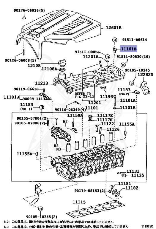 Toyota - Verossa - JZX110 - 2001 - 2.5 TYPE - Automatic - 1JZFSE