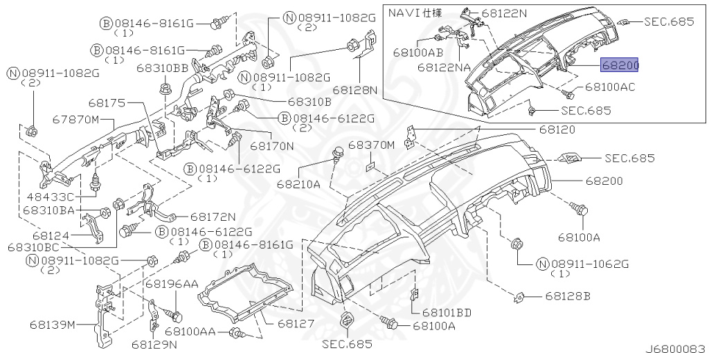 Nissan - Skyline - R34 GT - HR34 - 2000 - 20GT - 4 DOOR SEDAN(4S) - AUTOMATIC-FLOOR SHIFT(AT.F4) - High-speed 2-link (IRS.2WD) - RB20DE