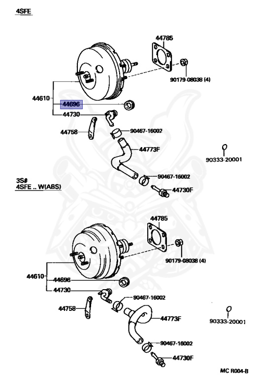 90480-24015 - Toyota - GROMMET, CHECK VALVE - Nengun Performance