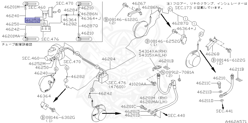 Nissan - Skyline - R34 GT - HR34 - 1998 - 20GT - 2-door hardtop (2K) - AUTOMATIC-FLOOR SHIFT(AT.F4) - High-speed 2-link (IRS.2WD) - RB20DE