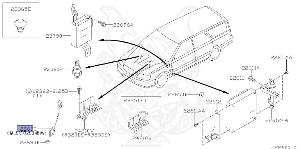 Nissan - Stagea - WC34 - 2001 - RS-FOUR S - WAGON(W) - 4 WHEEL DRIVE(4WD) - MANUAL TRANSMISSION(MT) - RB25DET