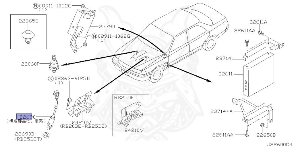 Nissan - Laurel - C35 - 2001 - Medallist - HARDTOP(K) - 2 WHEEL DRIVE(2WD) - AUTOMATIC TRANSMISSION(AT) - IRS TYPE(IRS) - RB25DE