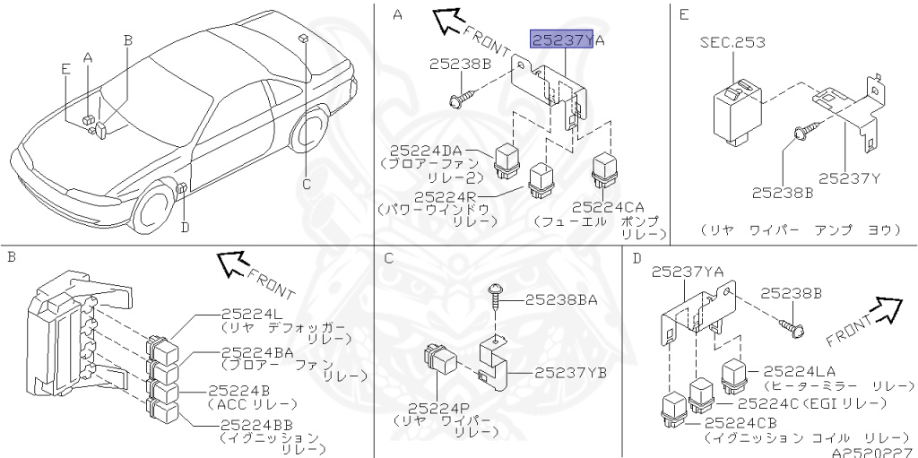 Nissan - Silvia - S14 - 1998 - KS - HARDTOP(K) - MANUAL TRANSMISSION(MT) - FOUR WHEELS STEERING(4WS) - SR20DET