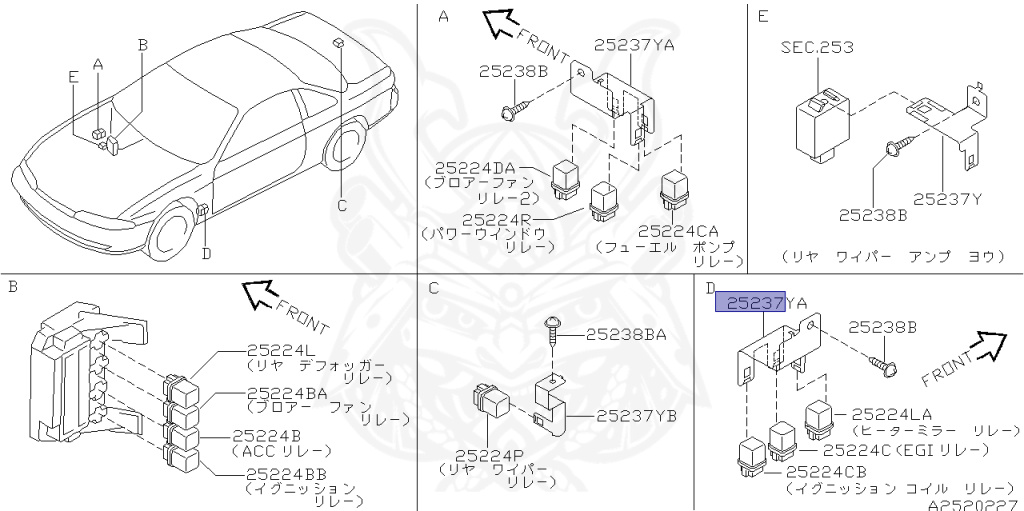 Nissan - Silvia - S14 - 1998 - KS - HARDTOP(K) - MANUAL TRANSMISSION(MT) - TWO WHEELS STEERING(2WS) - SR20DET