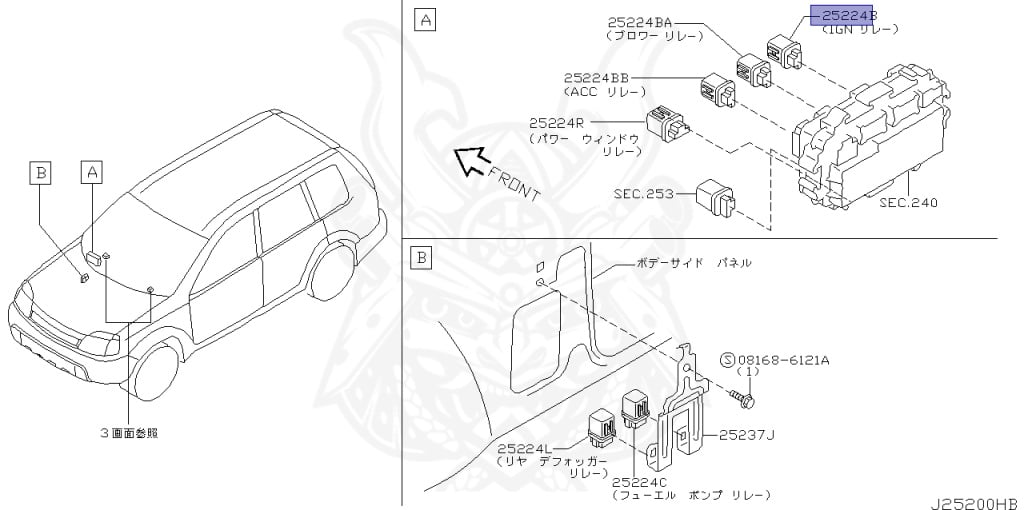 Nissan - X-Trail - T30 - 2004 - SEDAN - WAGON(W) - 4 WHEEL DRIVE(4WD) - MANUAL TRANSMISSION(MT) - QR20DE