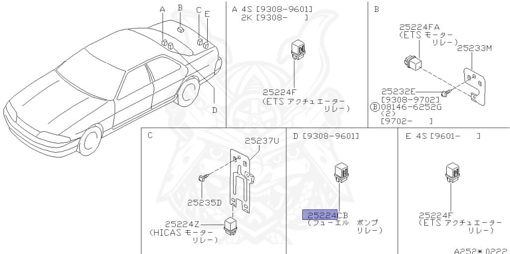 Nissan - Skyline GT-R - BCNR33 - 1995 - GTR/V - 2 door hard top (2K) - 4 WHEEL DRIVE(4WD) - MANUAL TRANS 5-SPEED(MT.F5) - HICAS - RB26DETT