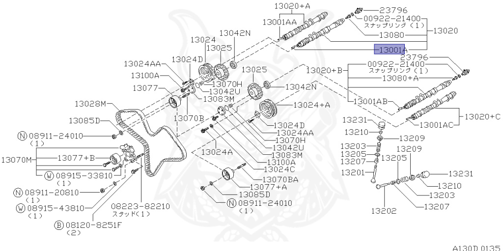 Nissan - Cima - FGY32 - 1993 - Type Touring - SEDAN(S) - 2-link standard (2WD.STD) - AUTOMATIC-FLOOR SHIFT(AT.F4) - VG30DET
