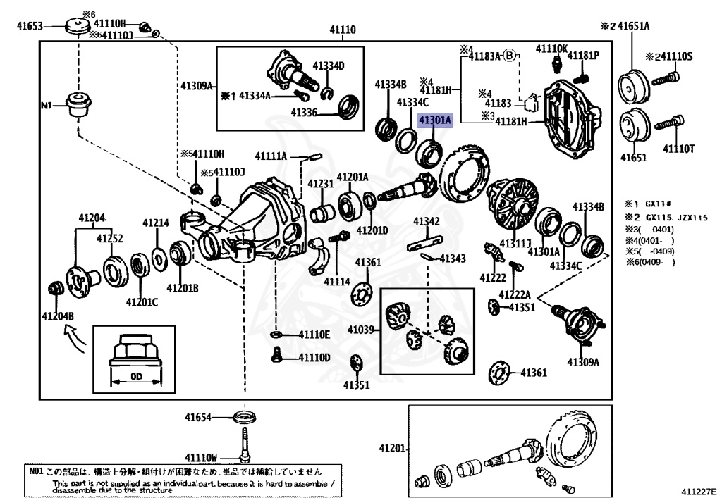 Toyota - Mark 2 - JZX110 - 2004 - GRANDE TYPEGRANDE FOUR TYPE - SEDAN - Automatic - 1JZFSE