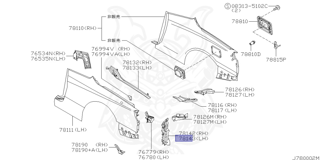 Nissan - Silvia - S15 - 2002 - SEDAN - HARDTOP(K) - AUTOMATIC-FLOOR SHIFT(AT.F4) - TWO WHEELS STEERING(2WS) - SR20DE