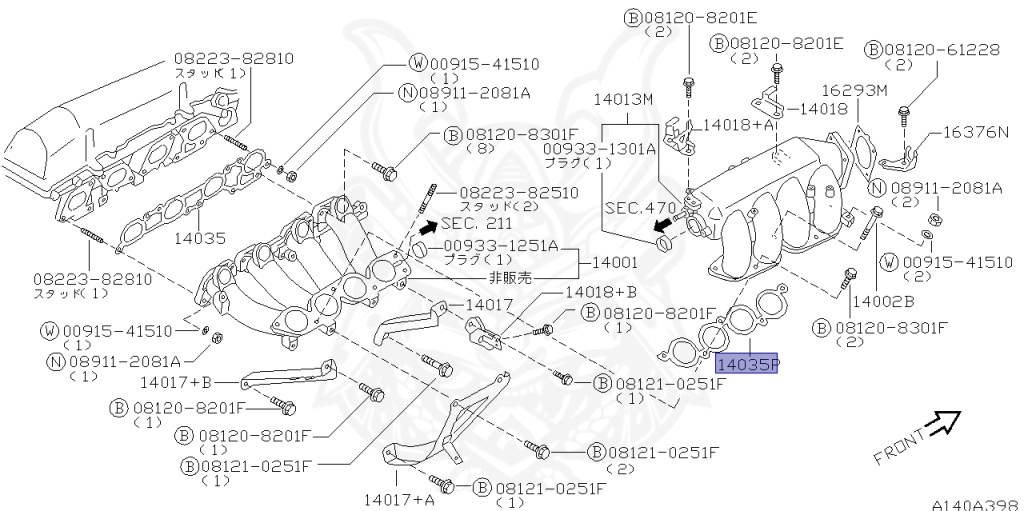 Nissan - Silvia - S14 - 1994 - KS - HARDTOP(K) - MANUAL TRANSMISSION(MT) - TWO WHEELS STEERING(2WS) - SR20DET