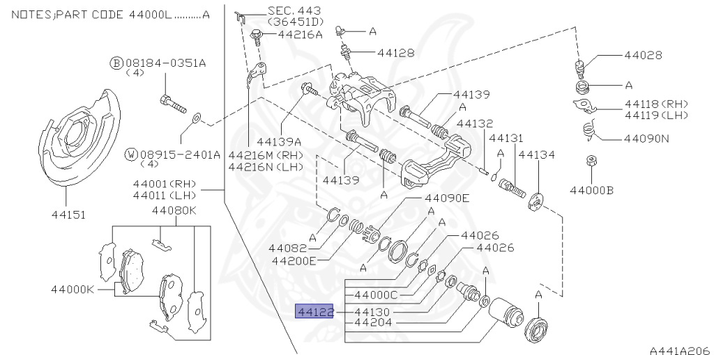 Nissan - Silvia - S14 - 1997 - KS - HARDTOP(K) - MANUAL TRANSMISSION(MT) - FOUR WHEELS STEERING(4WS) - SR20DET