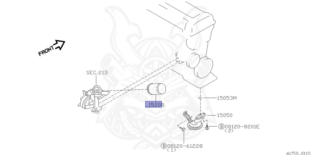 Nissan - Avenir - W10 - 1995 - SALUT - WAGON(W) - 4 WHEEL DRIVE(4WD) - AUTOMATIC TRANSMISSION(AT) - SR20DET