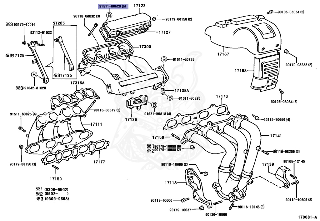 91511-B0620 - Toyota - BOLT - Nengun Performance