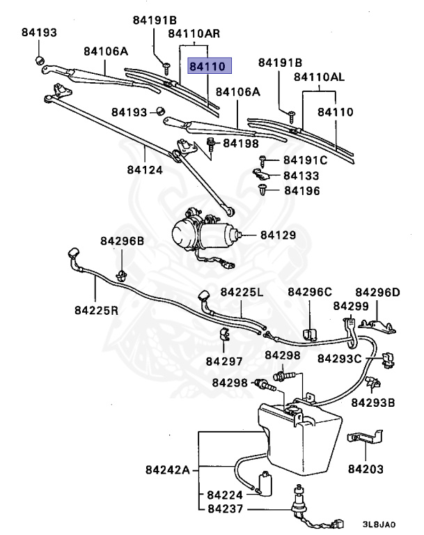Mitsubishi - Galant - E19A - 1999 - SNQNG2 - 4G93